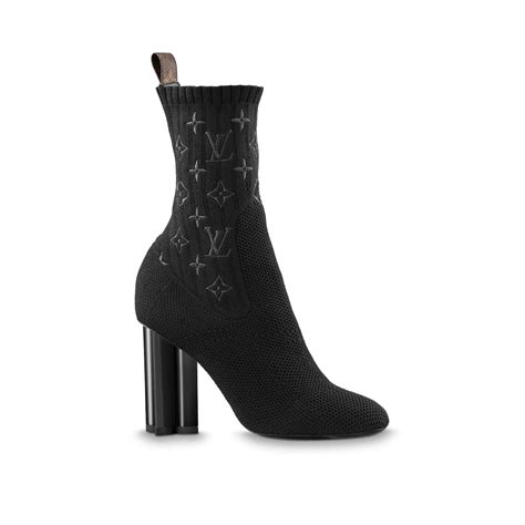 silhouette louis vuitton|Louis Vuitton sock ankle boots.